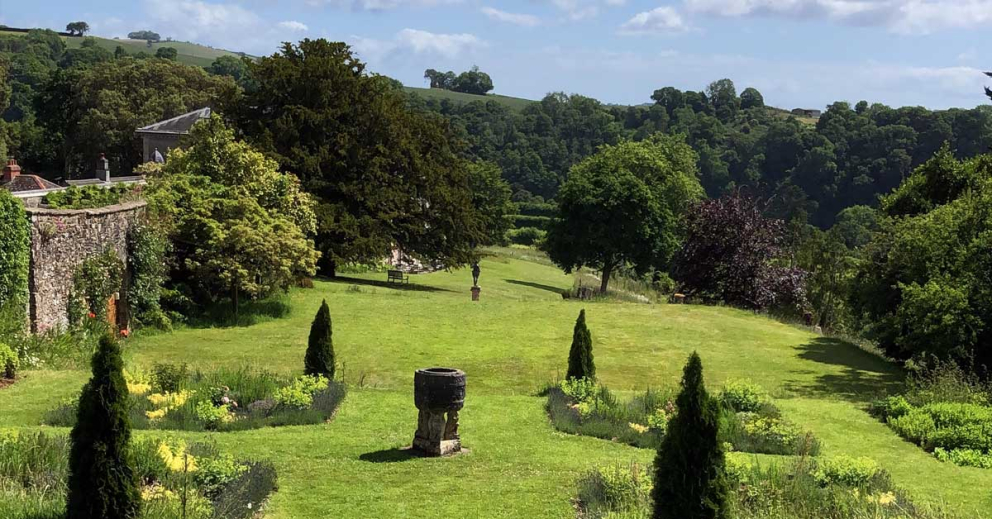 Percy Cane gardens at The Sharpham Trust