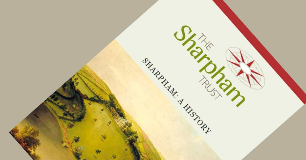 Front cover of Sharpham: A History by Trust Director Julian Carnell