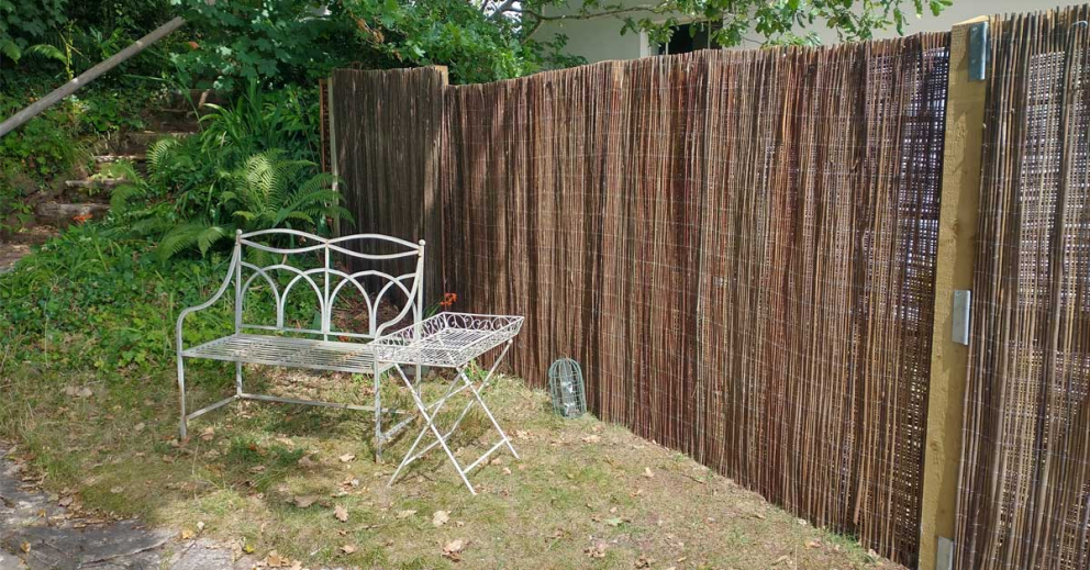 Relax in the garden of The Boat House at Sharpham