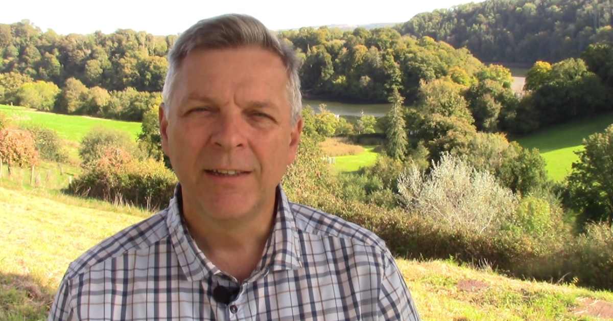 Julian Carnell, Sharpham Trust Director, and his book Becoming The Ocean