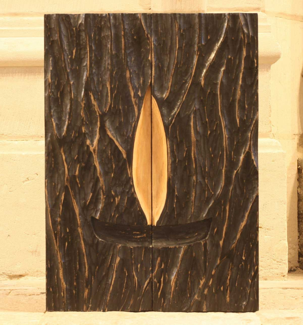 The Lamp & The Lotus triptych - a gift of art from Maurice Hopper