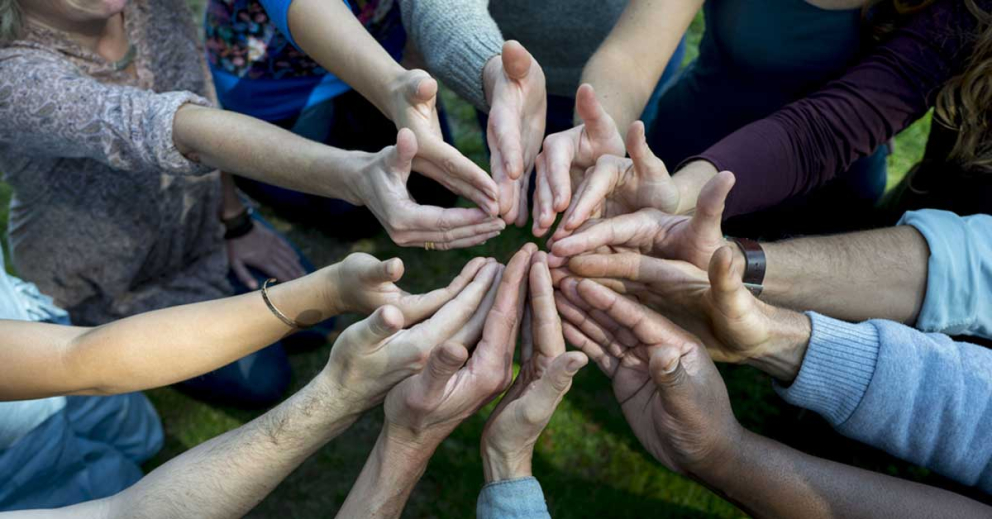 Community at The Sharpham Trust nature mindfulness charity