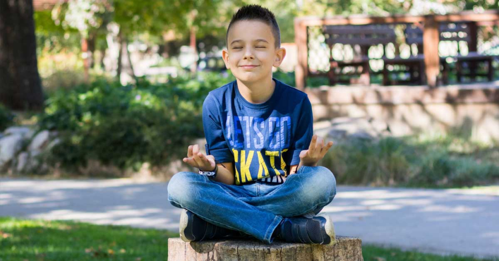 Family mindfulness at The Sharpham Trust