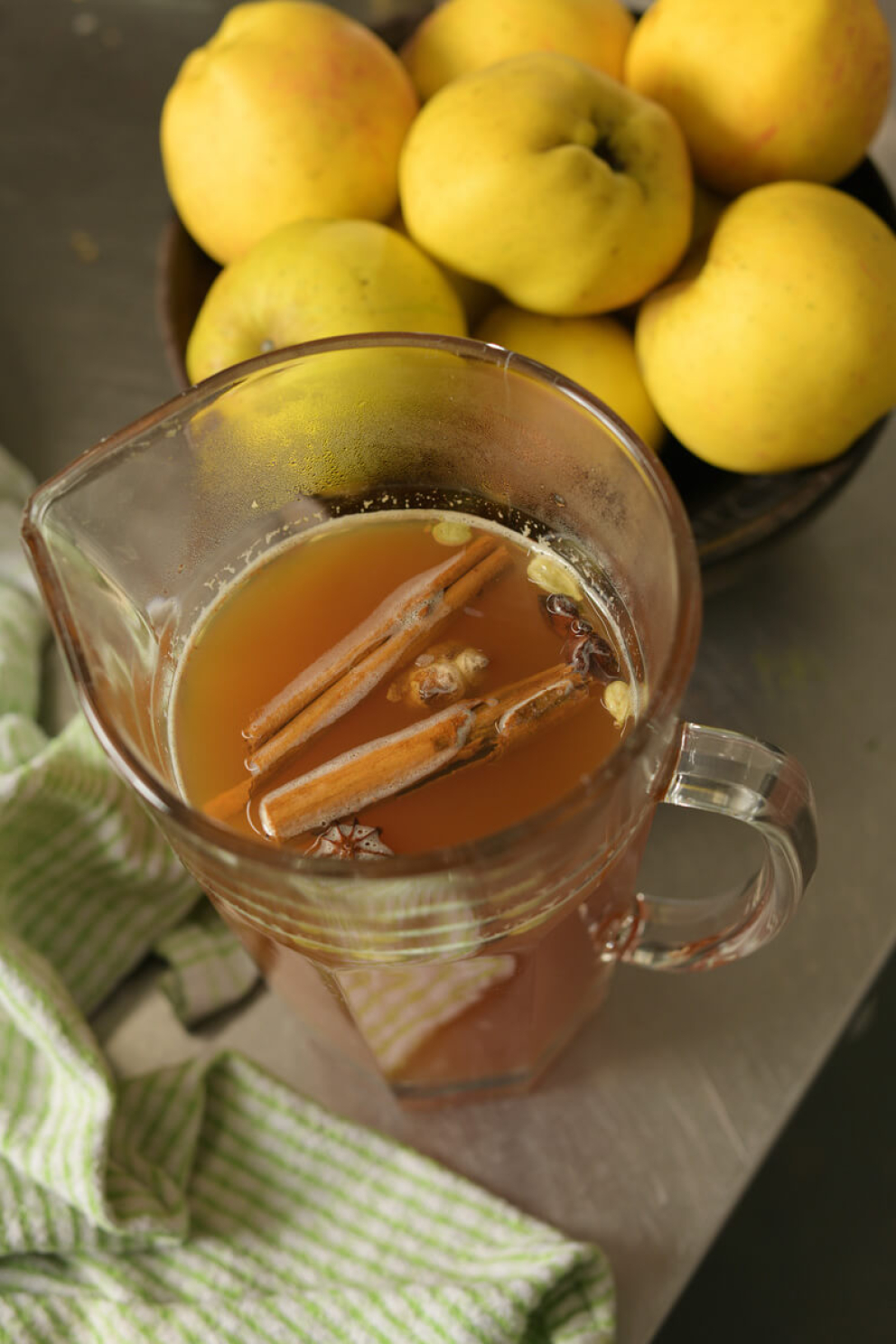 Food At Sharpham Apple Juice