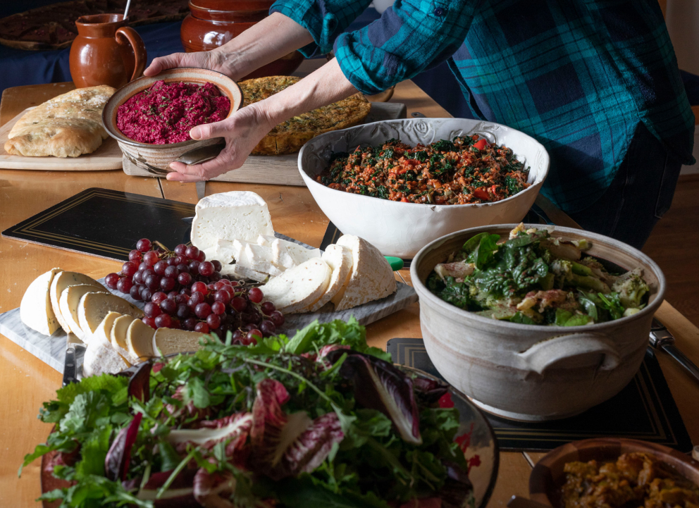 Food at Sharpham House
