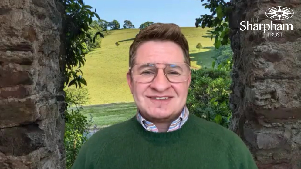 Armel Wraight, mindfulness retreat leader at The Sharpham Trust