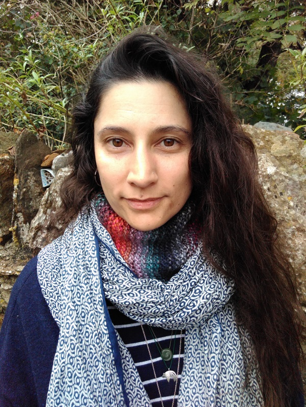 Nina Jankelson - assistant manager of The Barn retreat centre at Sharpham