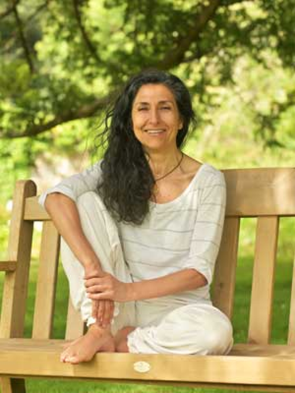 Maite Alonso, yoga meditation retreat leader at The Sharpham Trust