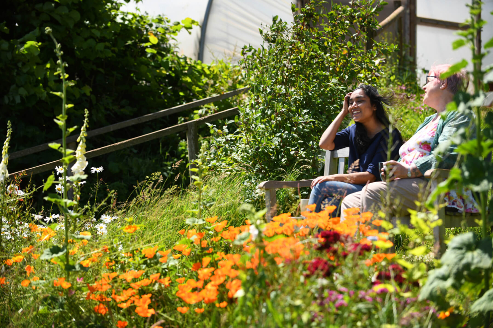 Sharpham Gardens at The Barn
