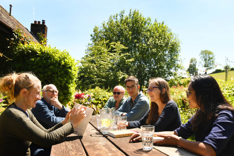 Sharpham Gardens at The Barn