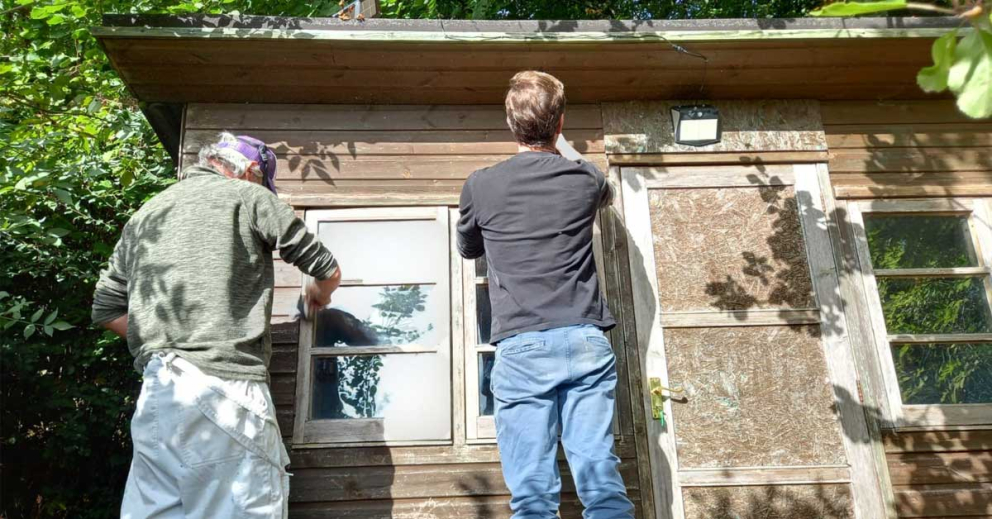 Barn Buddhist work retreat