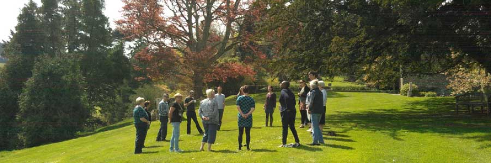 Singing retreat at Sharpham House
