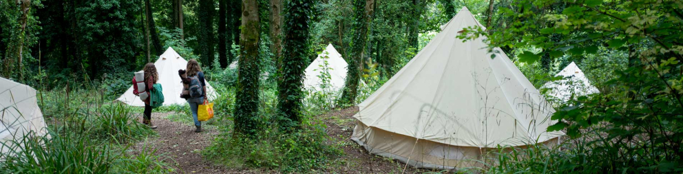 Woodland retreats - tents