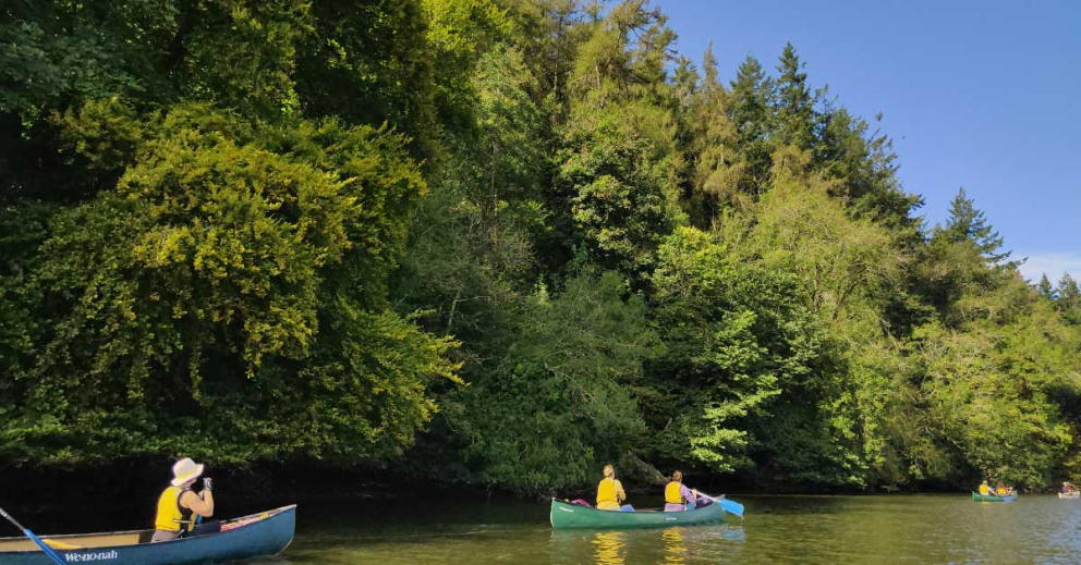 Canoe Retreats on the River Dart