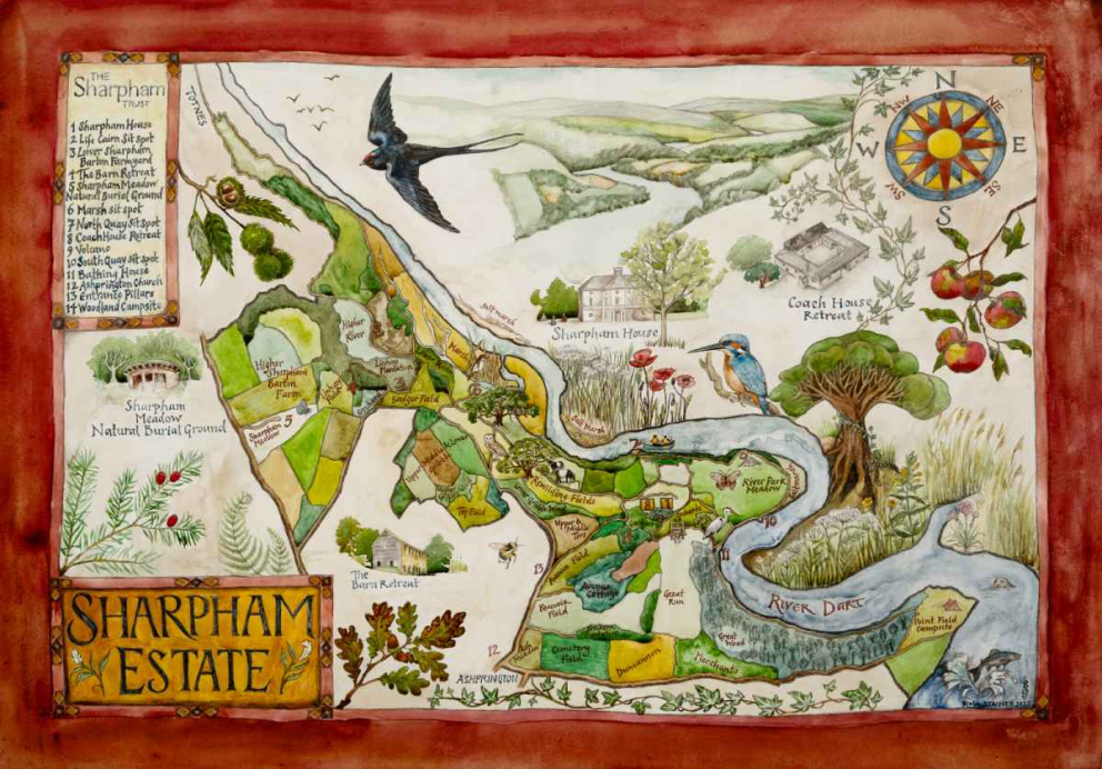 An incredible, magical piece from esteemed Devon artist Rima Staines