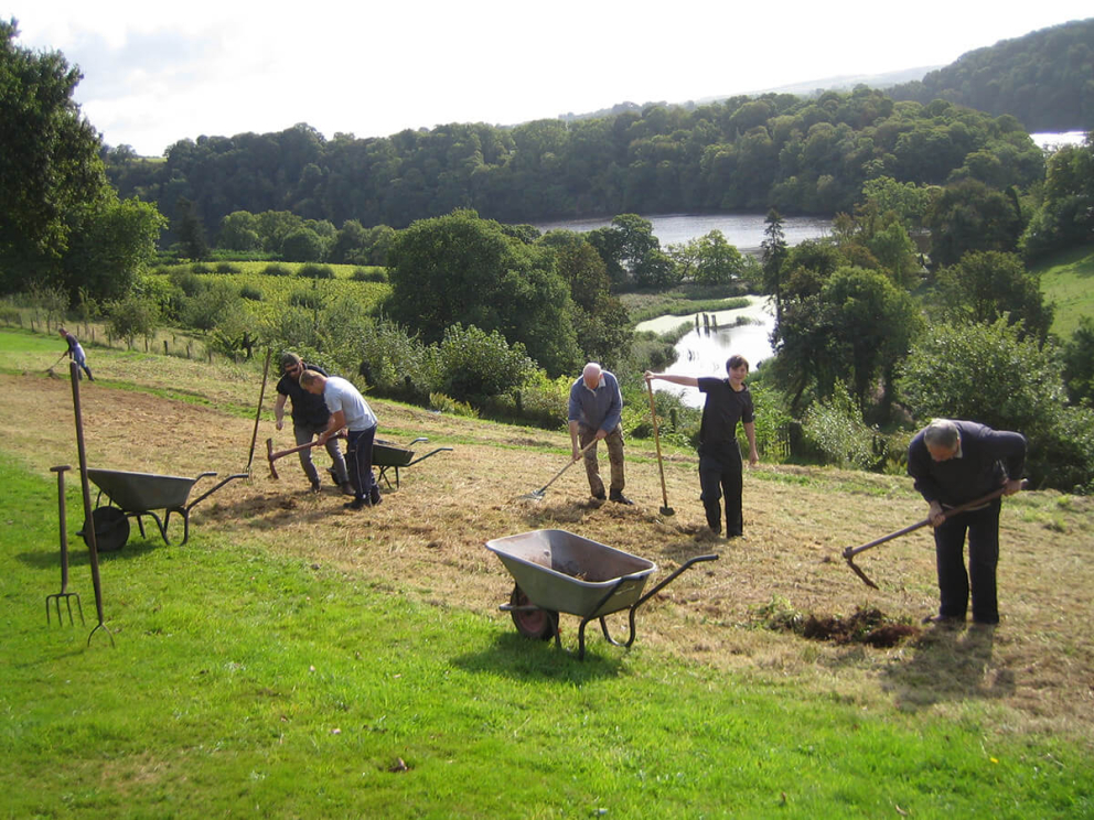 Volunteering at Sharpham Trust