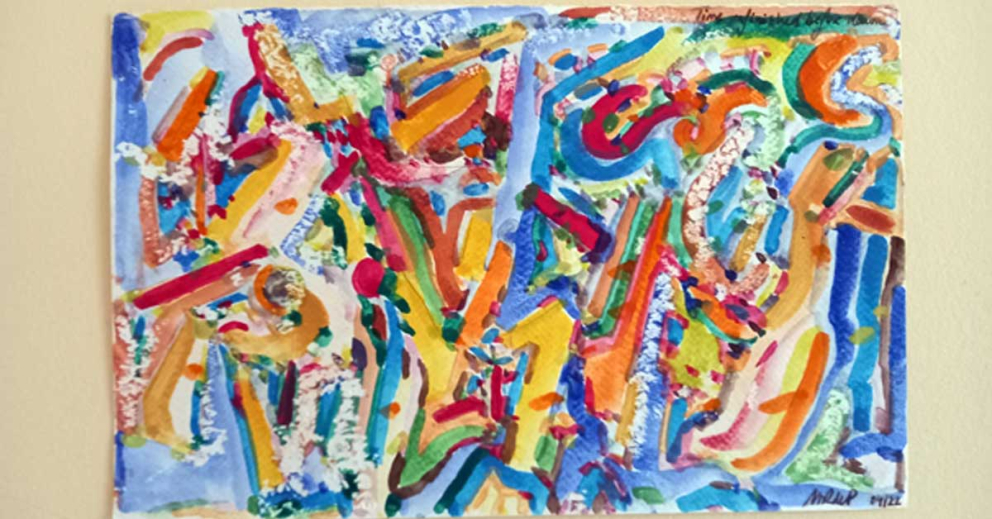 Art gifted to The Barn by retreatants