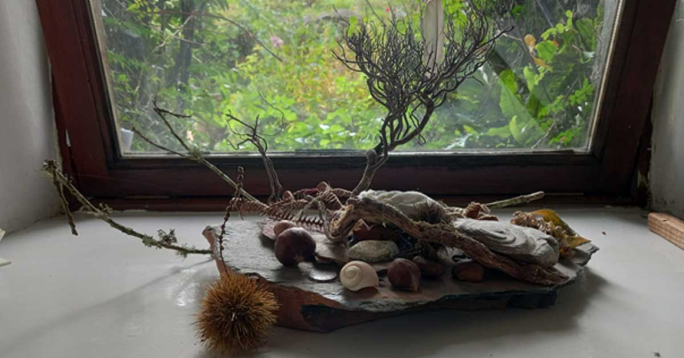 Art gifted to The Barn by retreatants