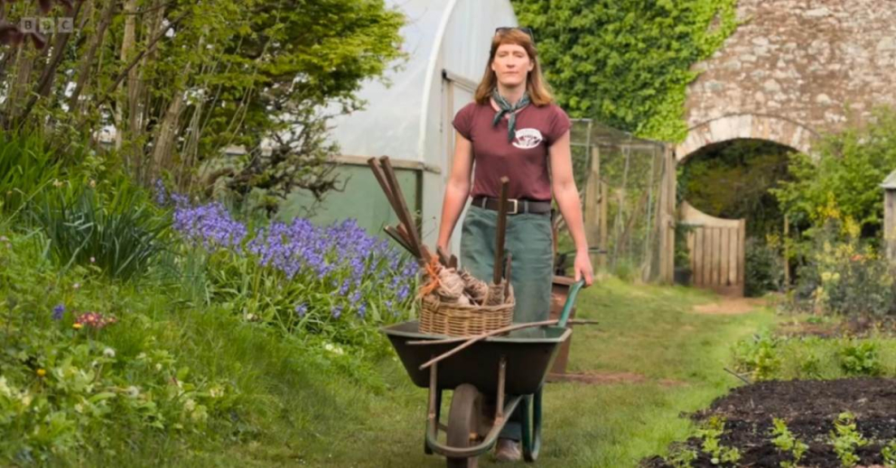 Head Gardener Amy Cairns talked about how gardening helped her mental health