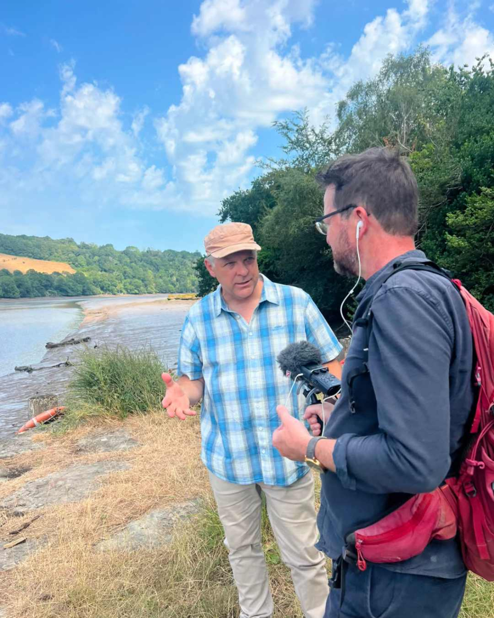 BBC Countryfile Magazine's rural affairs podcast The Plodcast visits The Sharpham Estate and interviews our Director Julian Carnell
