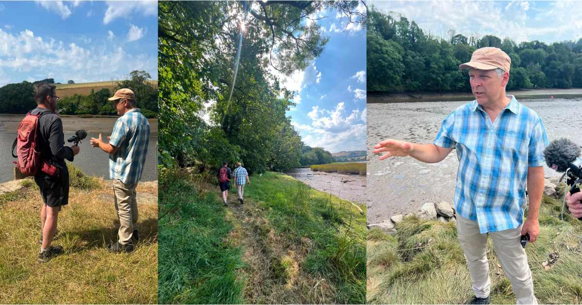 BBC Countryfile Magazine's rural affairs podcast The Plodcast visits The Sharpham Estate and interviews our Director Julian Carnell