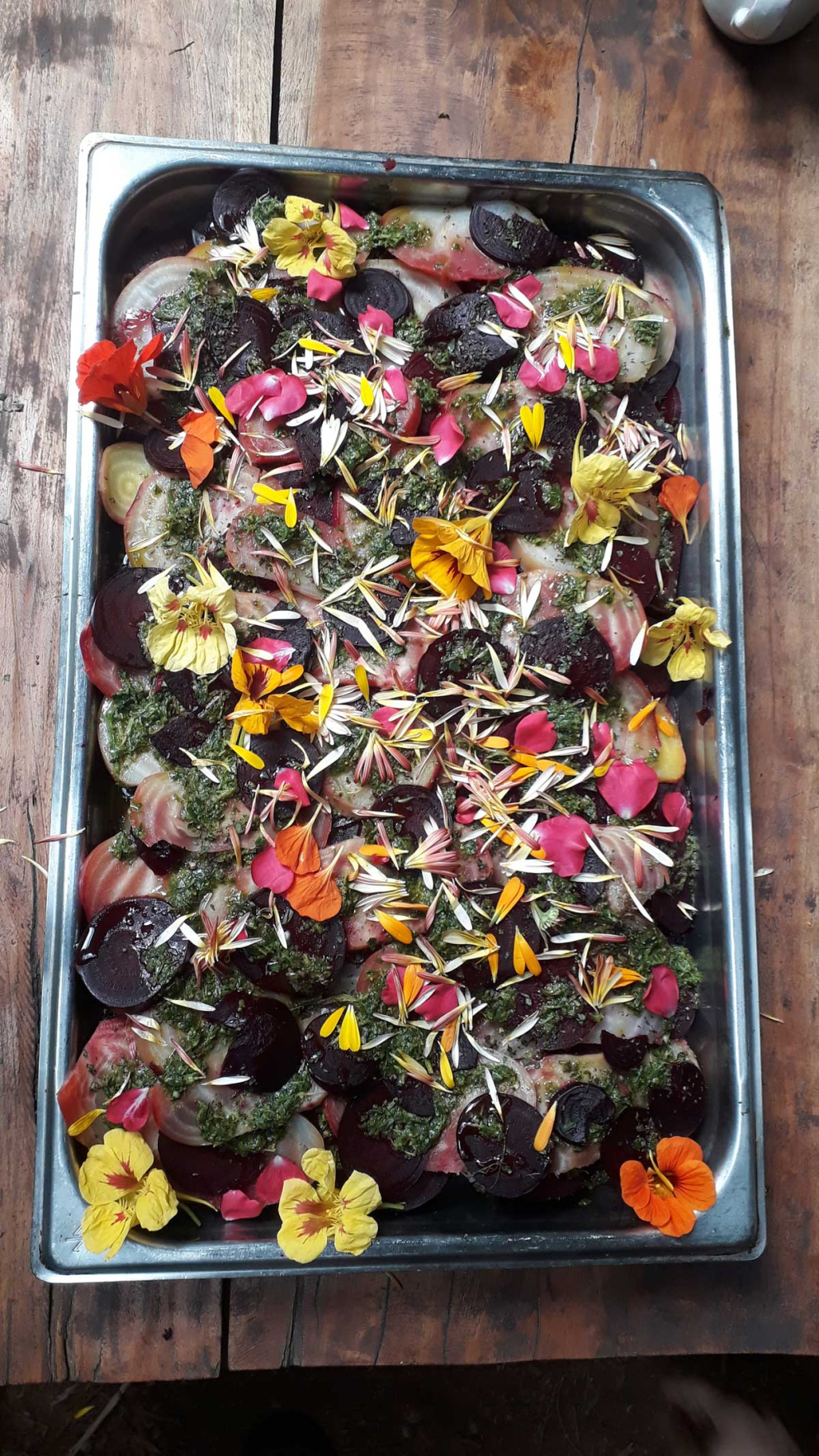 Harvest feast for volunteers, 2019