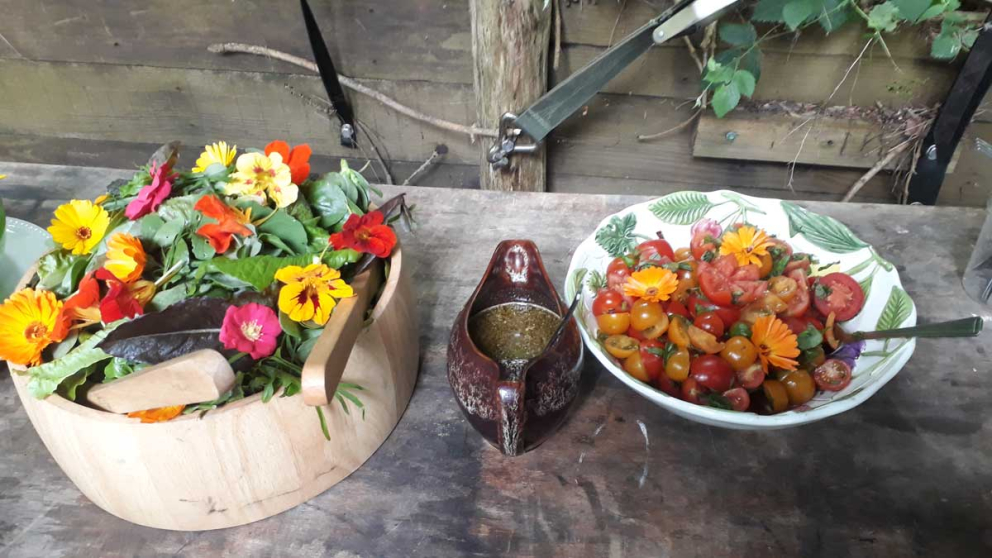 Harvest feast for volunteers, 2019
