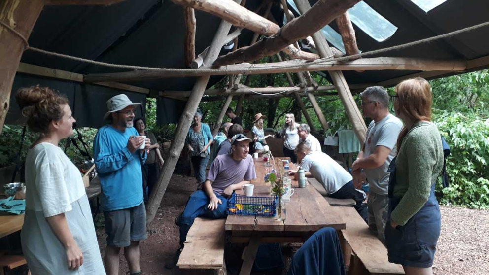 Harvest feast for volunteers, 2019