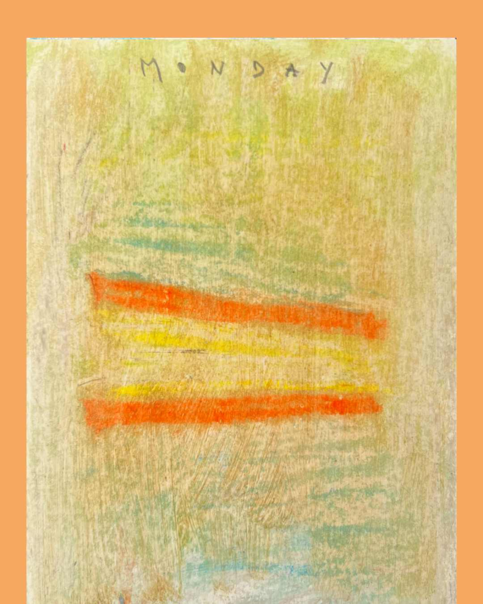 Art inspired by staying at The Barn retreat centre at The Sharpham Trust