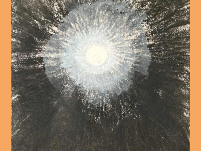 Art inspired by staying at The Barn retreat centre at The Sharpham Trust