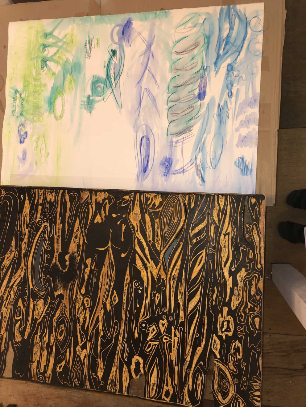 The work of William Lana, printmaker & Sharpham Trustee