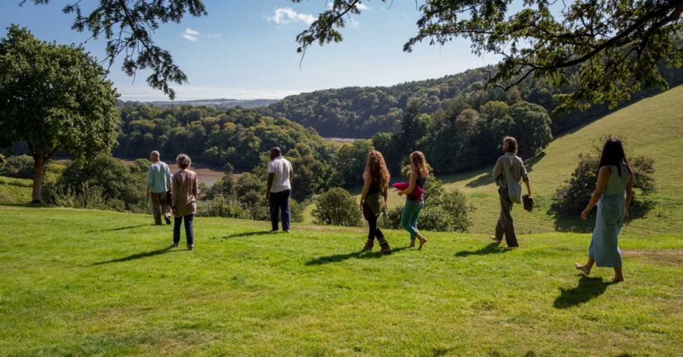 Be mindful in nature on retreats at The Sharpham Trust