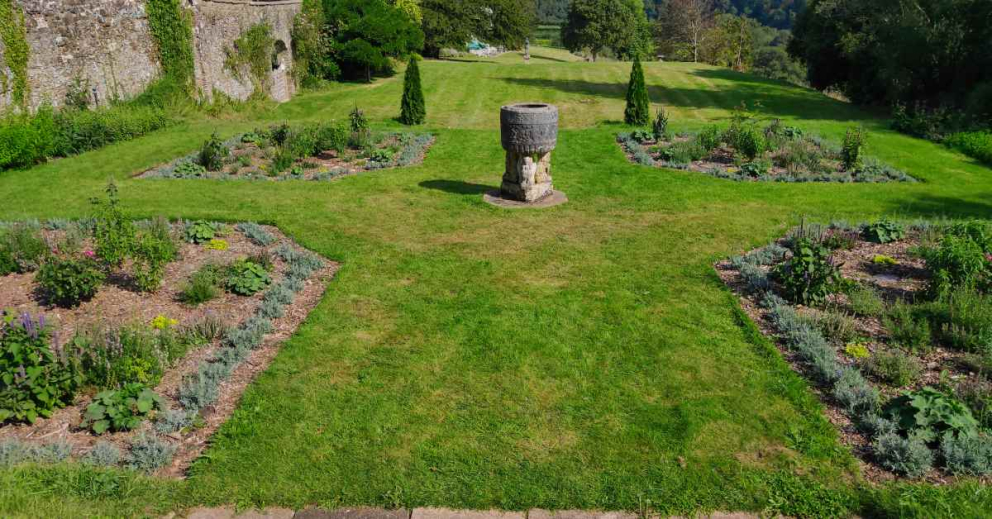 September 2021 - just two months after the redesign and plants are settling in