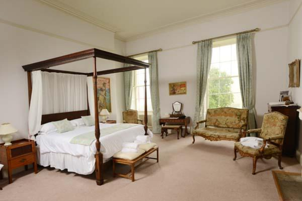 Sharpham House The Bedrooms