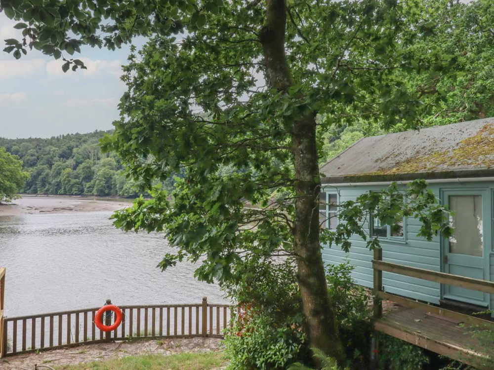 You'll overlook the River Dart from The Boat House at Sharpham