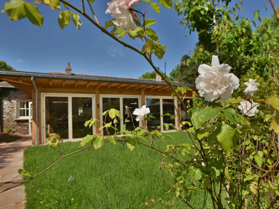 The Coach House Exterior at Sharpham