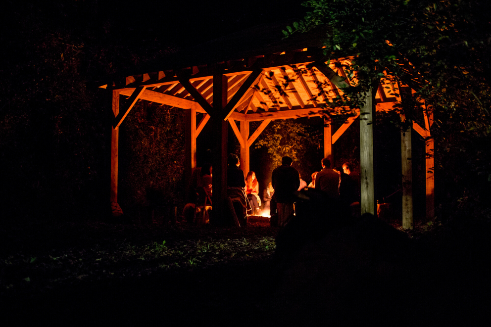 Sharpham Trust Woodland retreats and courses